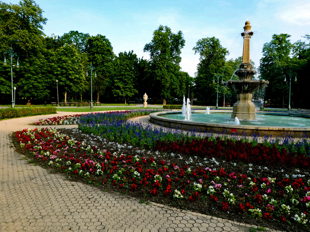 Alles was blüht "Blumenbeet mit Springbrunnen"
Elise
Schlüsselwörter: 2021