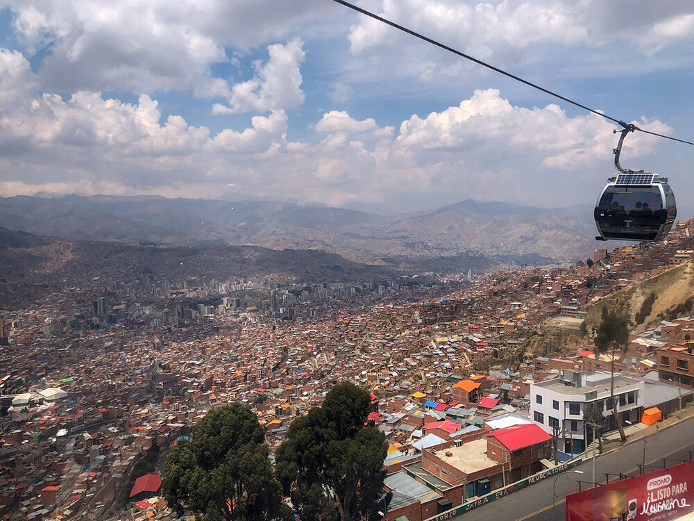 2 Bolivien La Paz  Seilbahn
Blick auf einen Teil von La Paz
Schlüsselwörter: La Paz