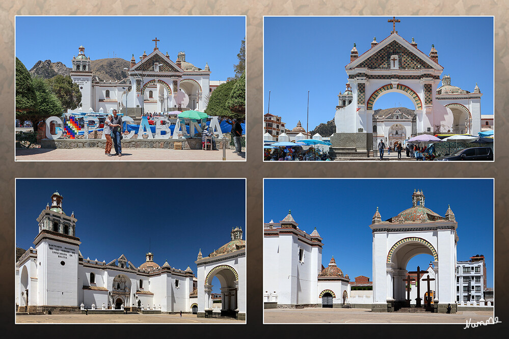 2 Bolivien Copacabana
Copacabana erinnert an den bekannten Stadtteil von Rio de Janeiro, liegt aber in Bolivien. Die wichtigste Sehenswürdigkeit ist sicher die Kathedrale Basílica de la Virgen morena (Wallfahrtskirche). In ihrem Inneren befindet sich eine aus dunklem Holz geschnitzte Madonna, welcher zu Ehren jährlich am 5. August eine farbenprächtige Prozession stattfindet. laut bolivien
Schlüsselwörter: Copacabana