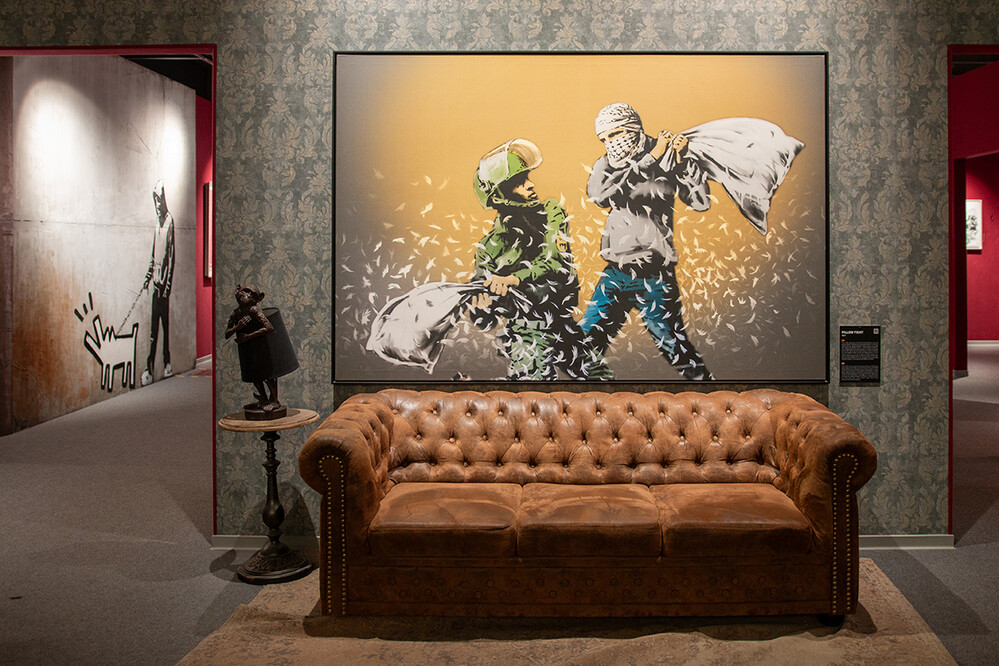 Banksy "Pillow fight"
Marianne
Schlüsselwörter: 2024