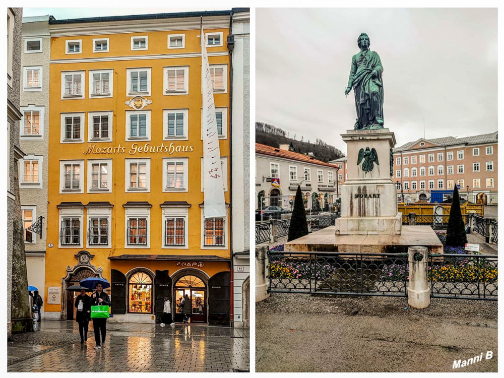 Geburtshaus von Mozart 
und Denkmal
Schlüsselwörter: 2025