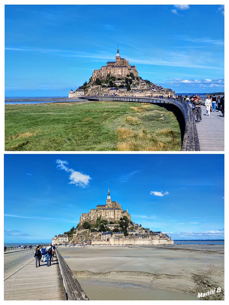 Mont-Saint-Michel
bei Ebbe
