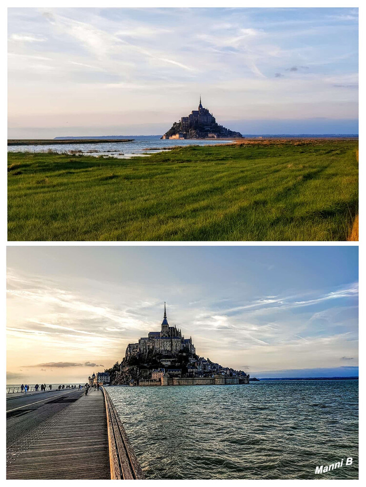 Mont-Saint-Michel
bei Flut
