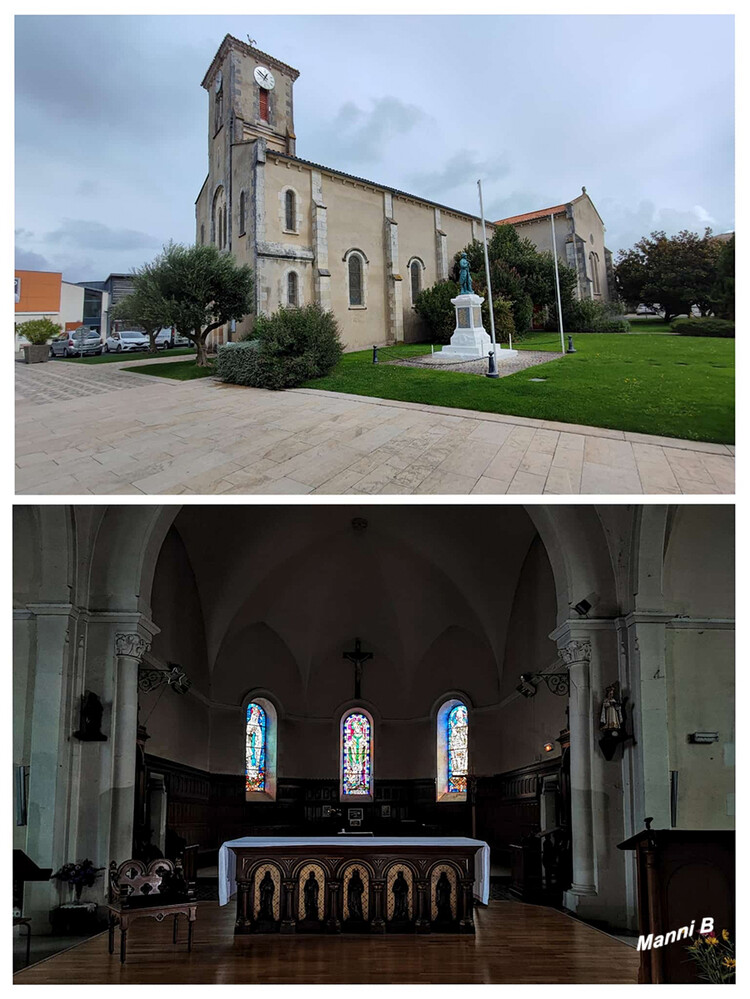 Eglise Saint Nicolas
in La Tranche sur Mer
Schlüsselwörter: 2024