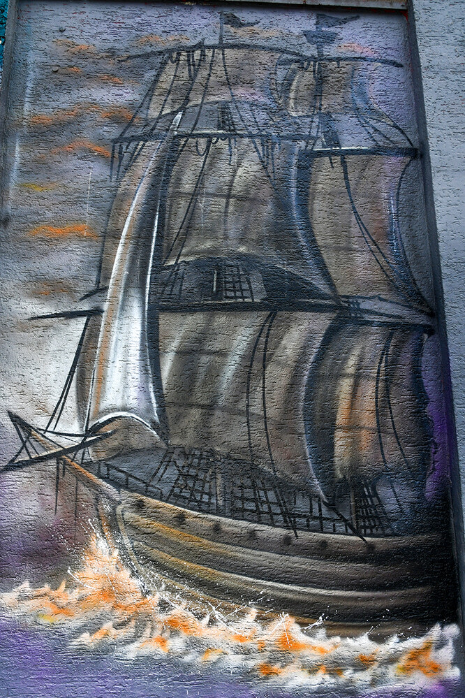 Graffiti „Schiff“ 
Roland
Schlüsselwörter: 2022